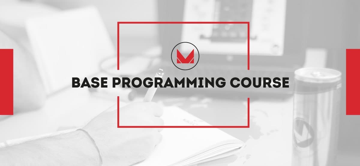 Base programming course for mechatronics