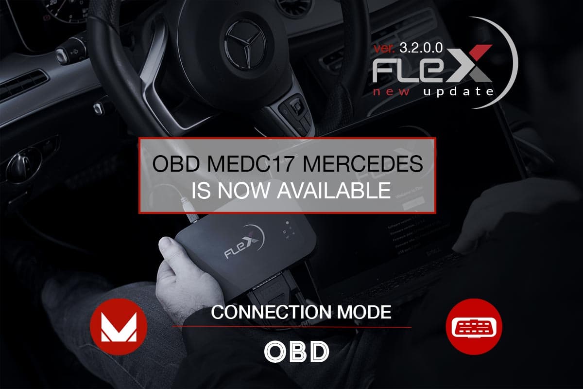 FLEX - OBD per MEDC17 Mercedes rilasciato