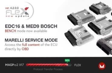 Nuove soluzioni Bench per Bosch EDC16, MED9 e in OBD per Marelli