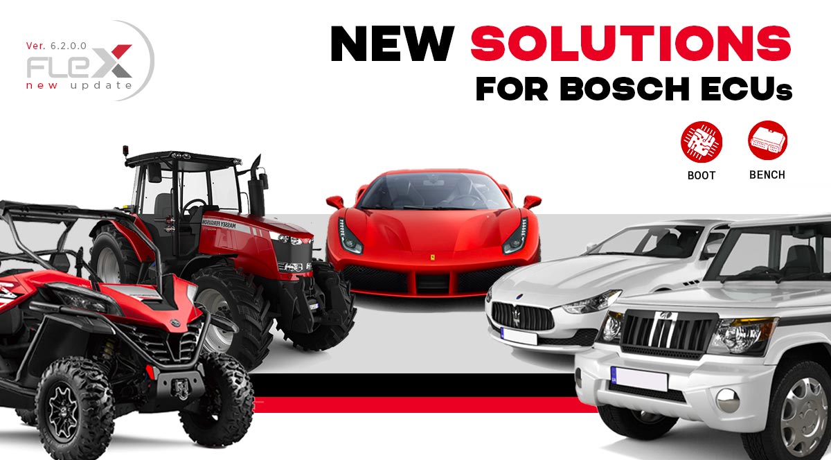 New Bench and Boot Solutions for Bosch ECUs
