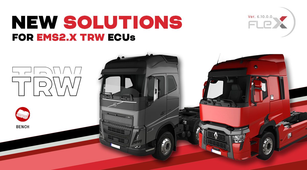 Flex Nuove soluzioni Bench per ECU EMS2.x TRW