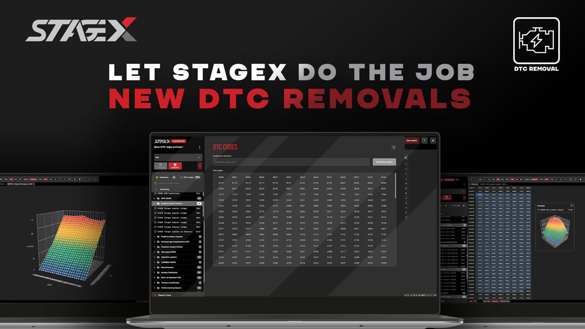 StageX monthly DTCs update