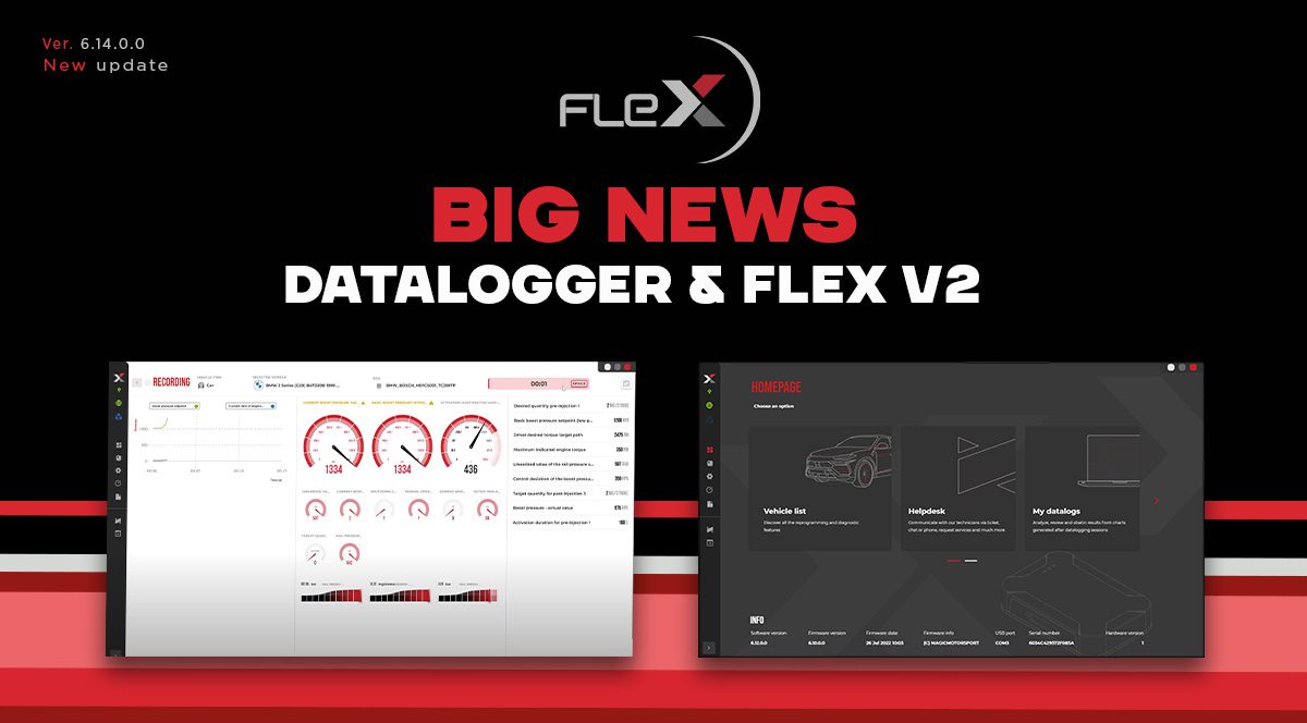 Datalogger and Flex V2