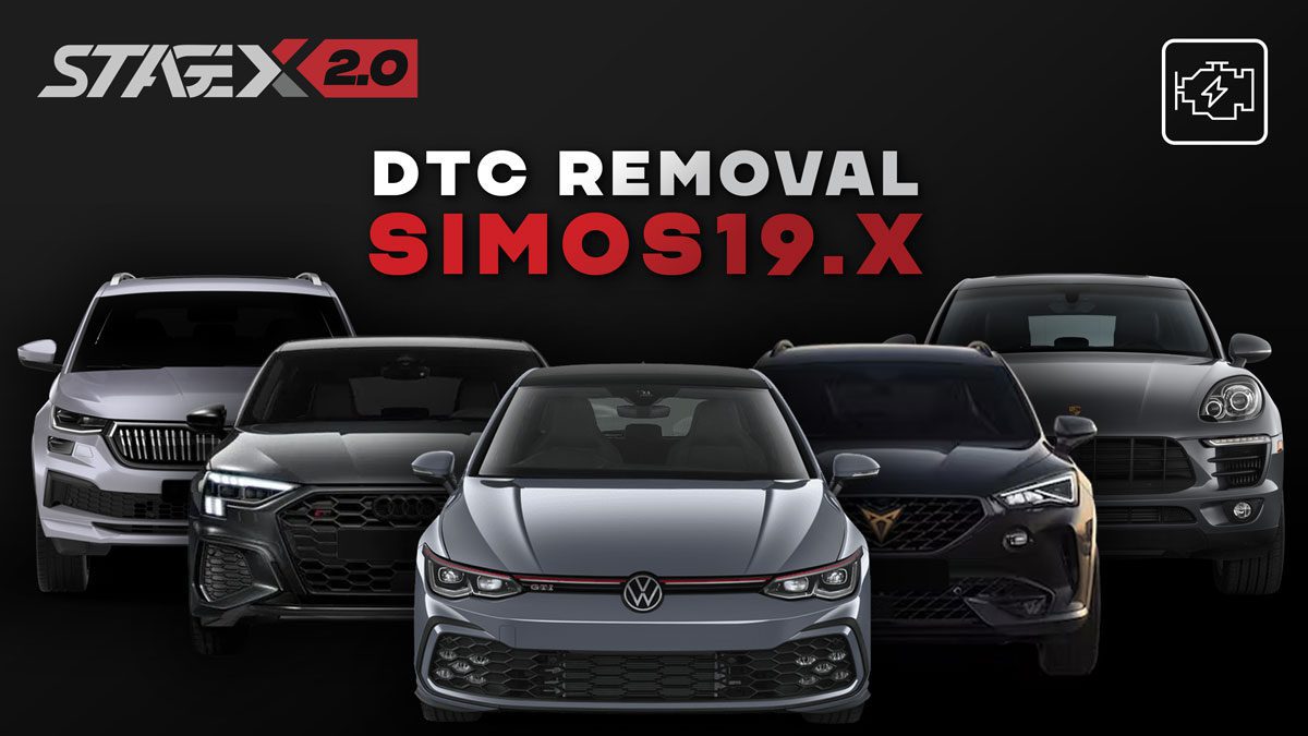 Exclusive DTC Removal support for EMS2.4 & all Simos19.x ECUs